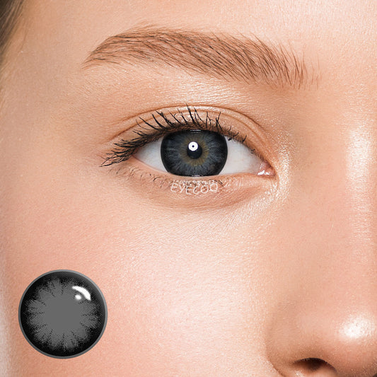 Big Eyes Black Colored Contacts