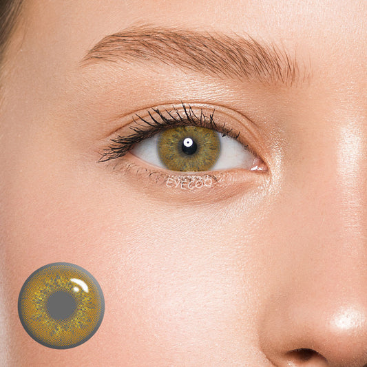Russian Brown Colored Contacts