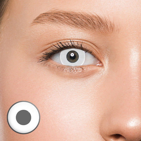 Whiteout Colored Contacts