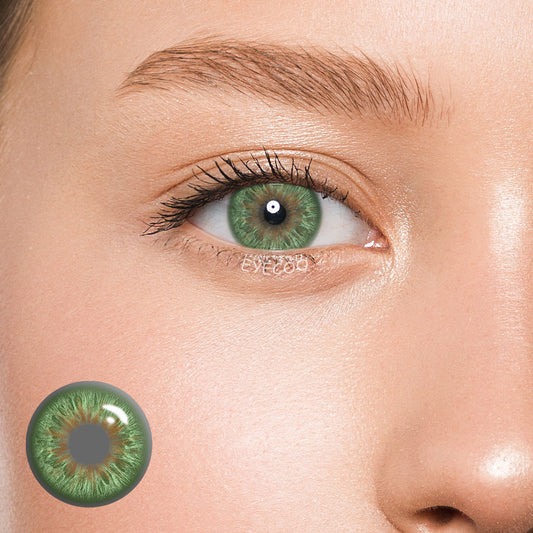 Wildness Snake Green Colored Contacts