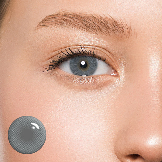 Hidrocor Graphite Gray Colored Contacts