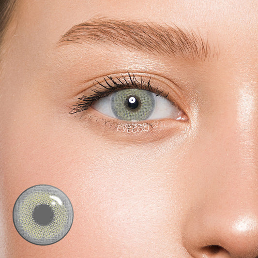 Hidrocor Quartzo Gray Colored Contacts