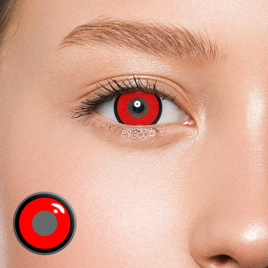 Manson Red Colored Contacts