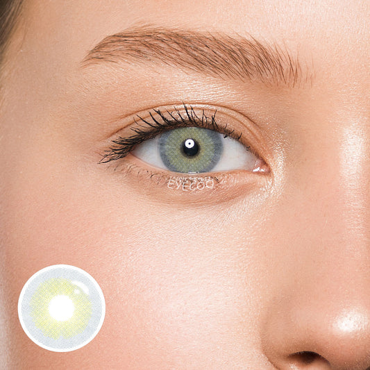 Polar Lights Blue Grey Colored Contacts