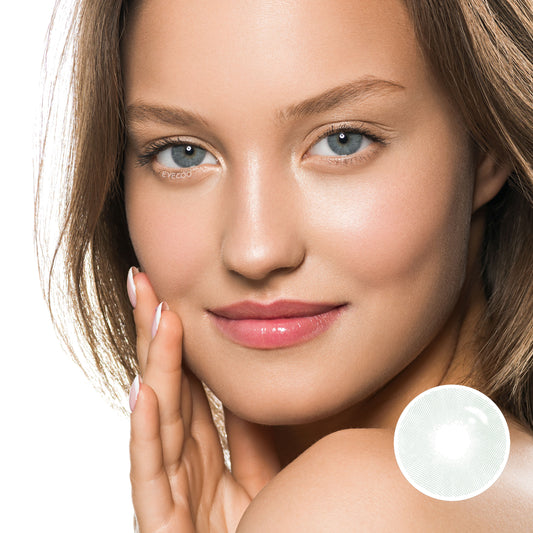 Polar Lights Grey Colored Contacts