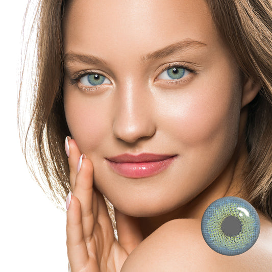 Ocean Blue Colored Contacts