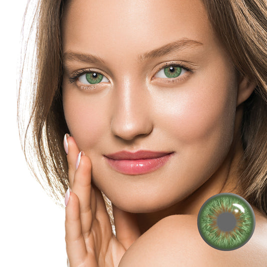 Wildness Snake Green Colored Contacts
