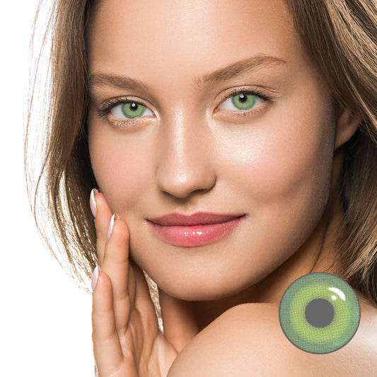 Pixie Green Colored Contacts