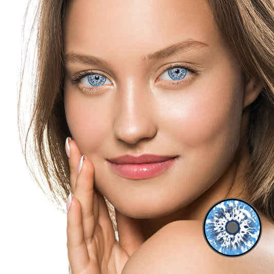 Satoru Gojo Blue Eye Colored Contacts