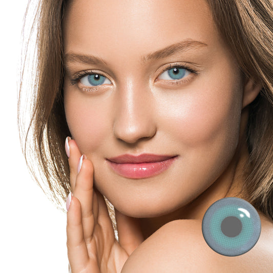 Pixie Blue Colored Contacts