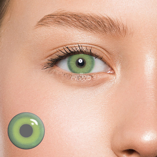 Pixie Green Colored Contacts